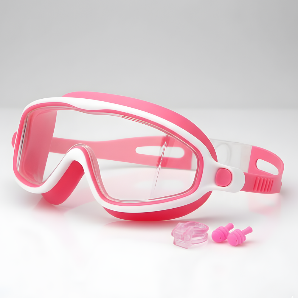 Swimming Goggles Kids Anti Fog Adjustable Swim Set
