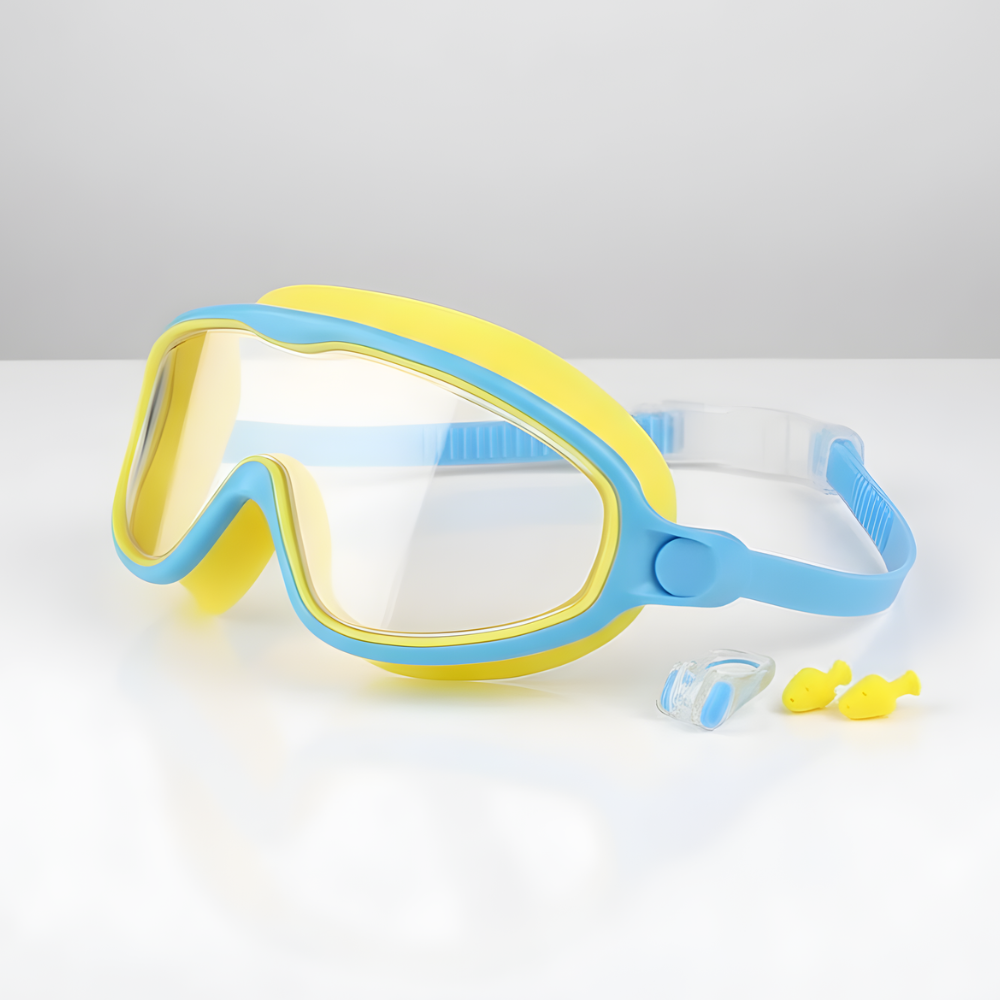 Kids Swimming Goggles Anti Fog Adjustable Pool Set