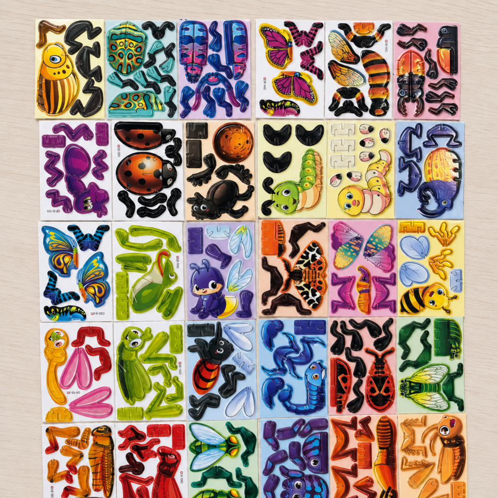 Puzzle Toys 3D Insect Building Set Kids