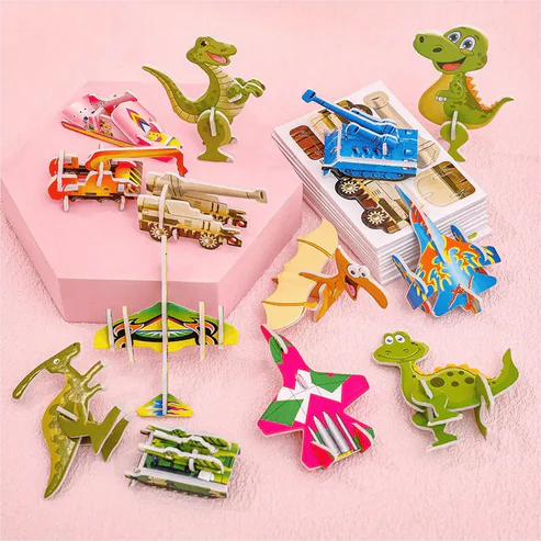 3D Puzzle Children's Puzzle Educational Toys Animal Theme - Image 13