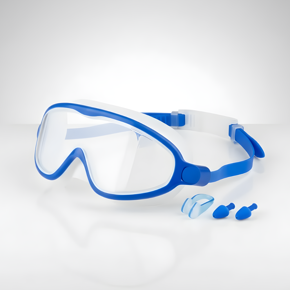 Kids Swimming Goggles Anti Fog Adjustable Pool Set