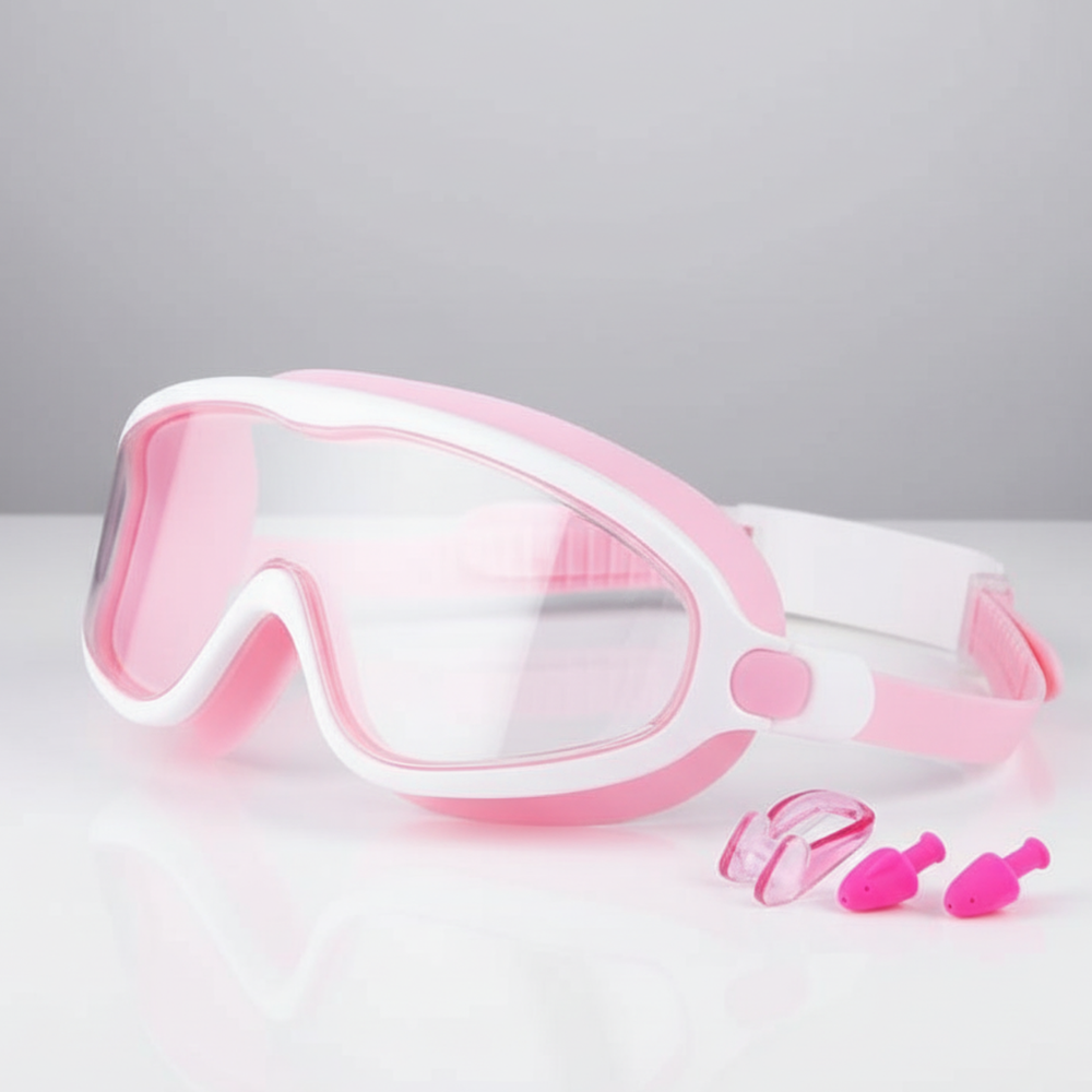 Swimming Goggles Kids Anti Fog Adjustable Swim Set