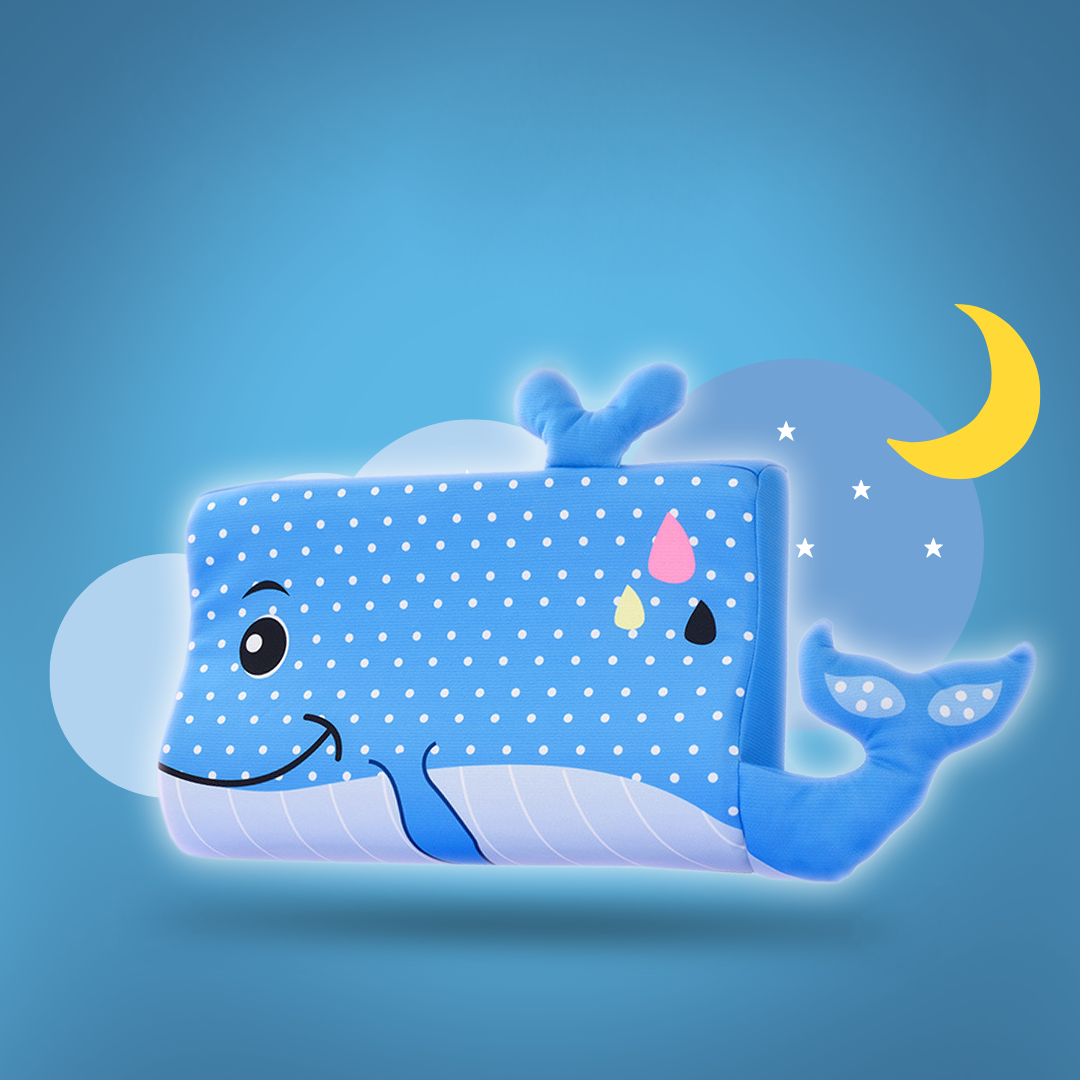 Toddler Pillow Kids Sensory Animal Sleep Support Cushion