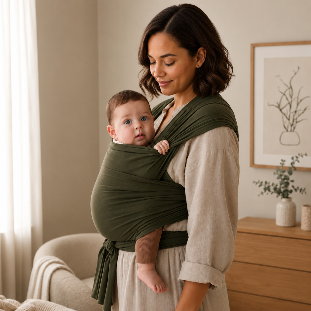 Baby Carrier Wrap Adjustable Sling Newborn Hands Free Carry