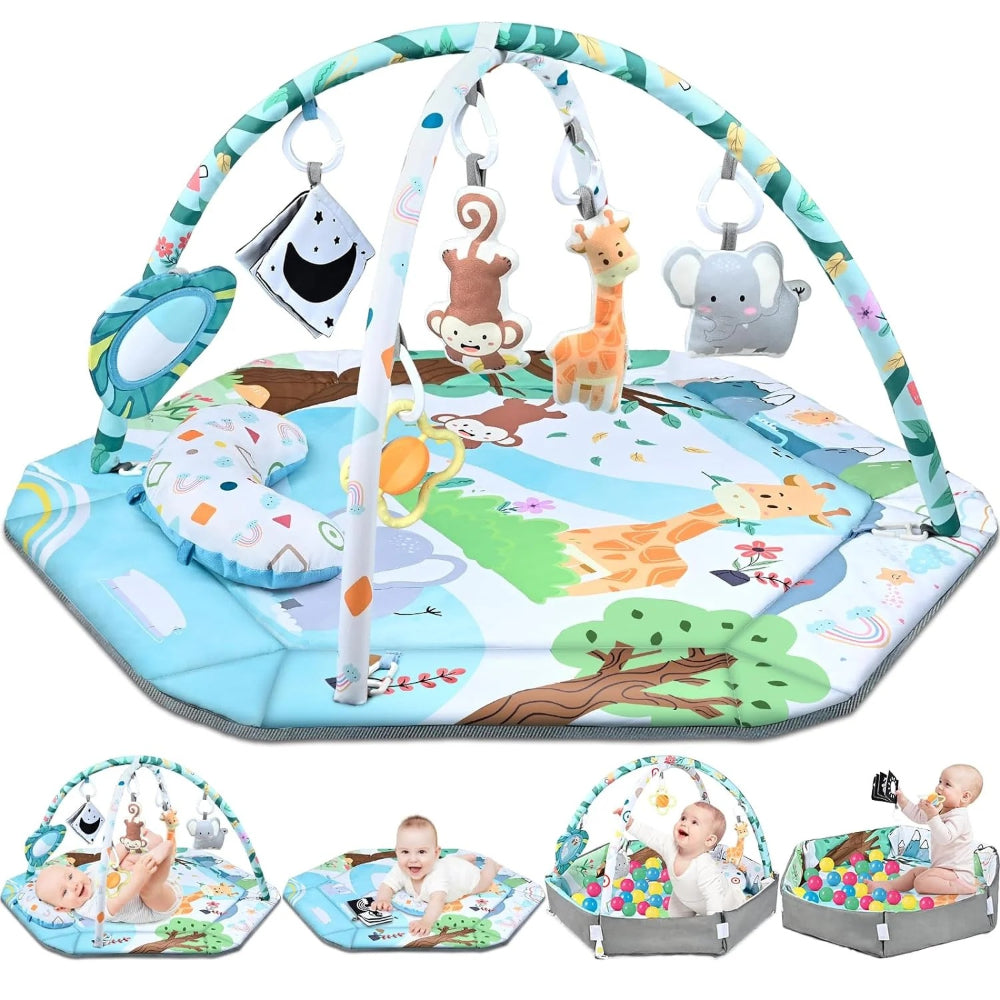 Baby Play Mat Activity Gym Sensory Toy Arch