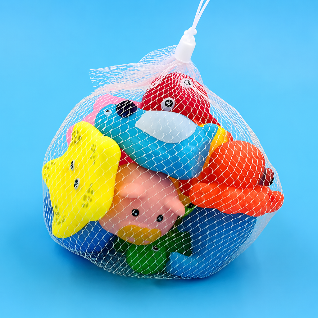Bath Toys Animal Squeeze Set Kids Water Play