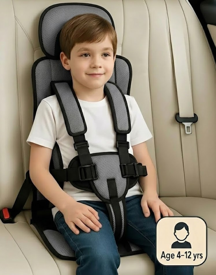 Car Seat Booster Travel Harness Portable Child Seat