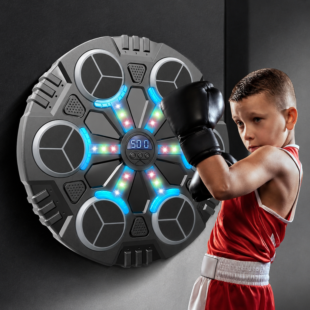 Boxing Machine Kids Wall Mounted Music Trainer