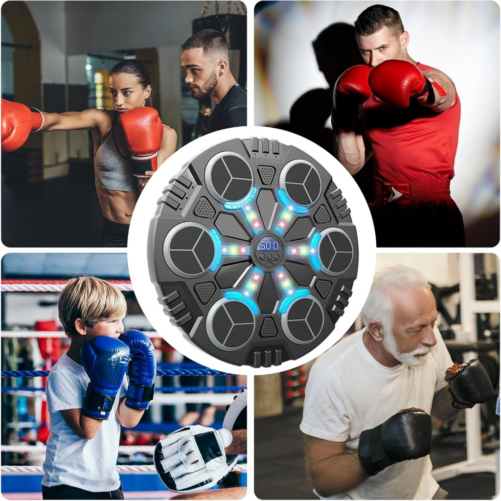 Boxing Machine Kids Wall Mounted Music Trainer