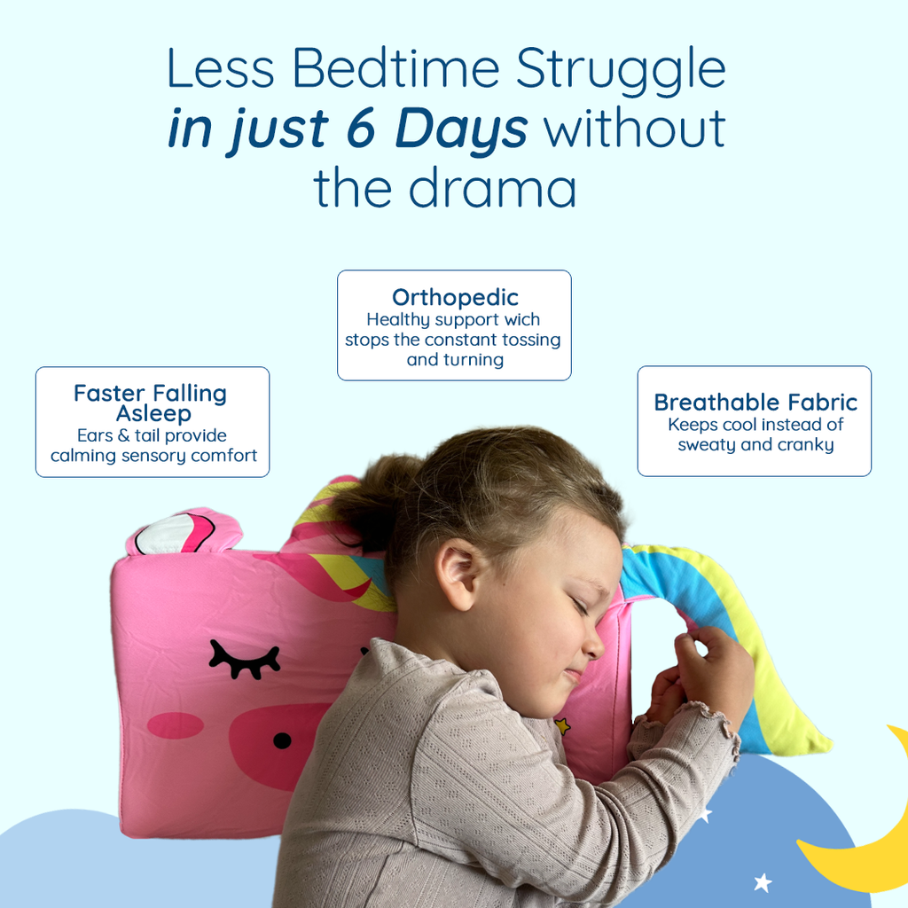 Toddler Pillow Kids Sensory Animal Sleep Support Cushion