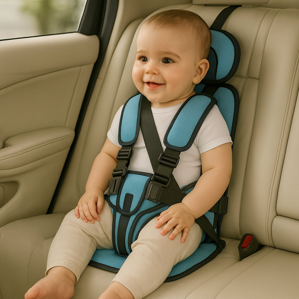 Car Seat Booster Foldable Child Travel Harness Seat