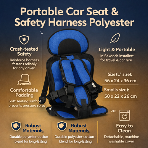 Booster Seat Portable Child Travel Harness Car Seat