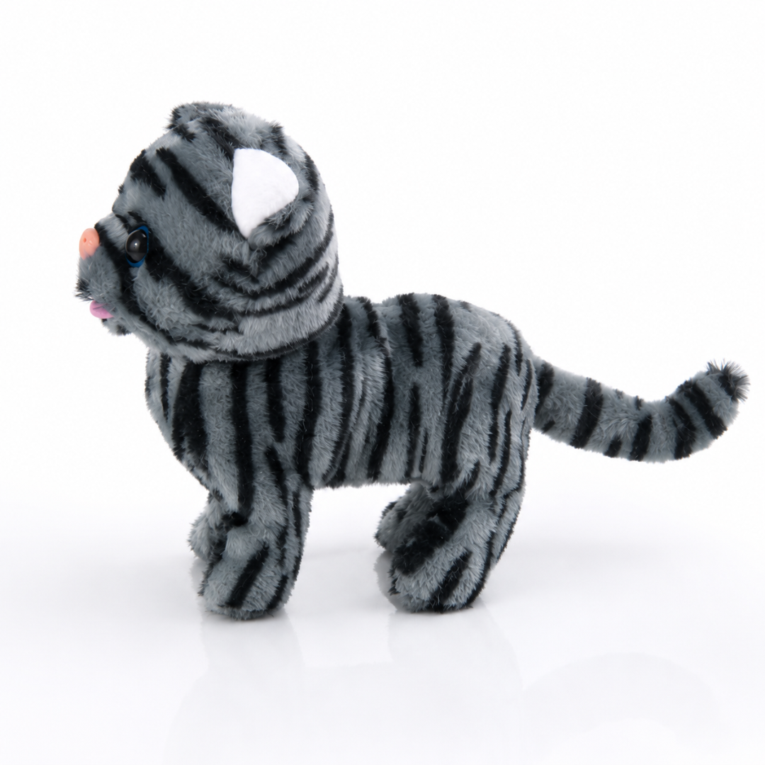 Cat Toy Interactive Robot Kitten Walking Meow Pet Toy