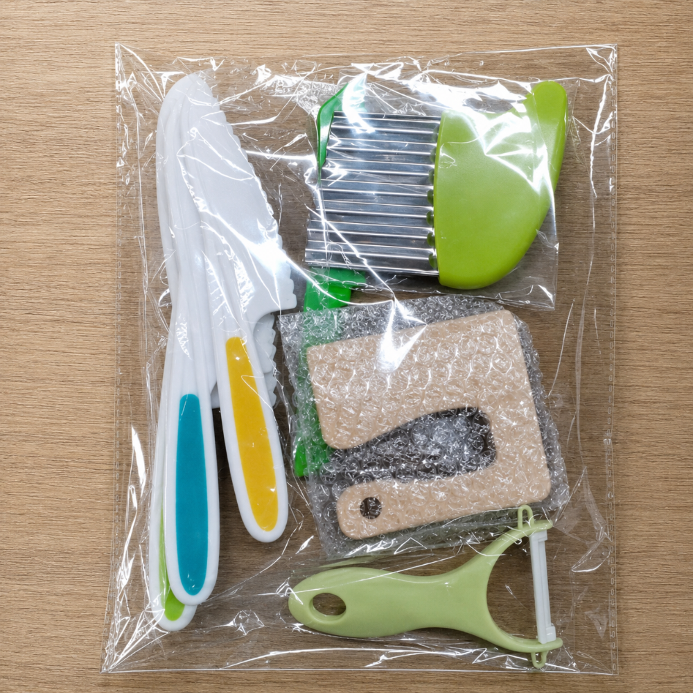 Kids Kitchen Set Pretend Cooking Tools Play Set