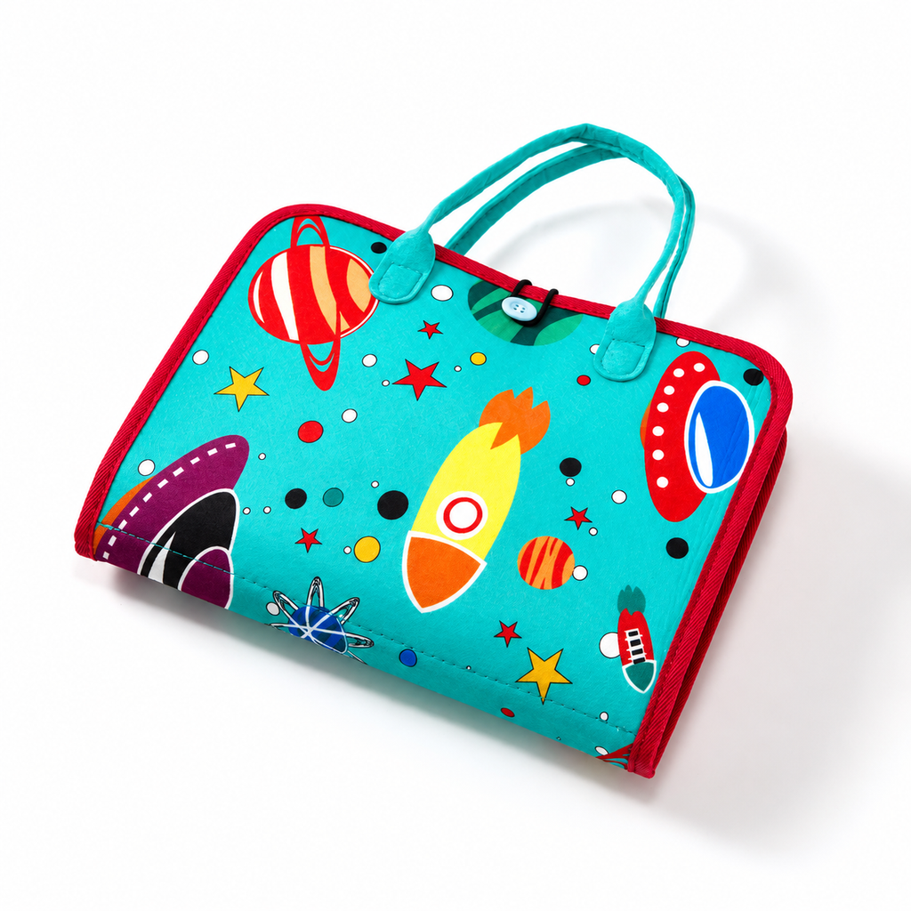 Busy Board Travel Bag Toddler Learning Activity Toy