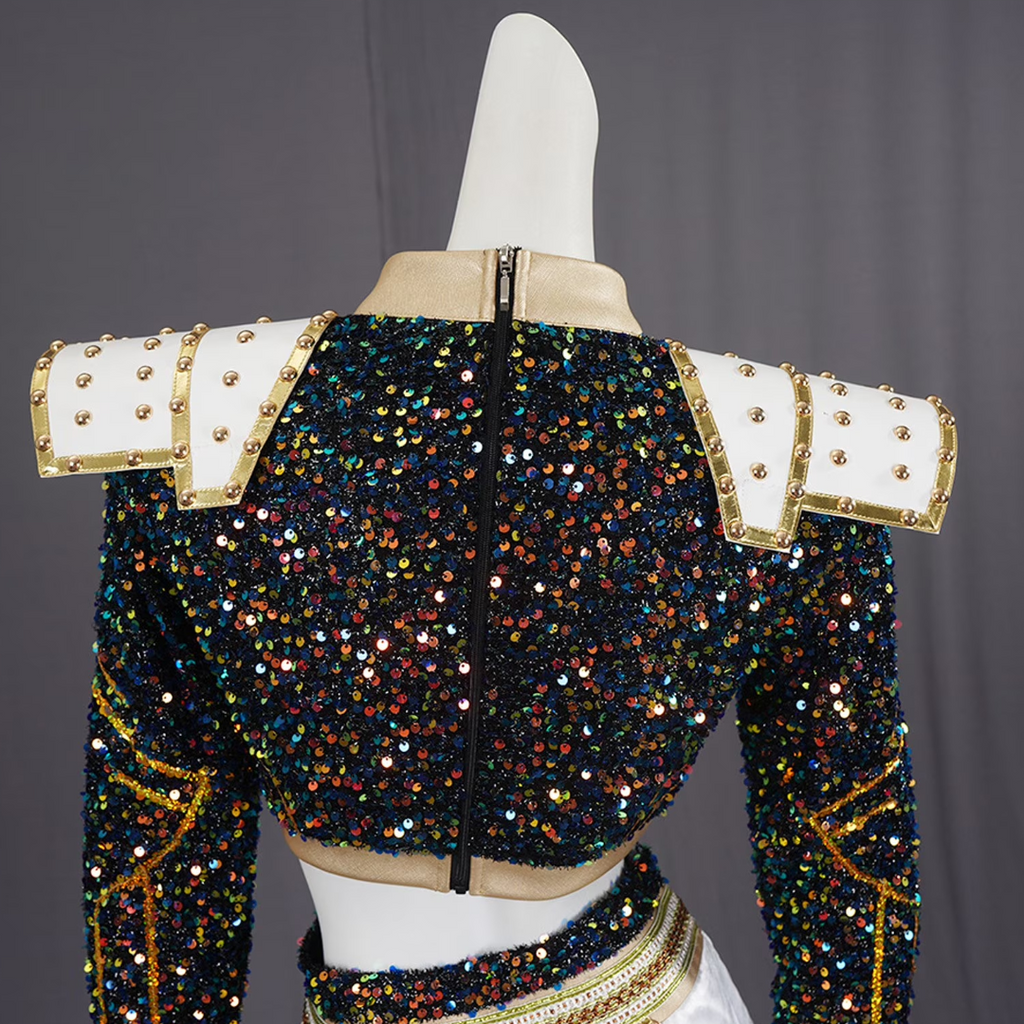 Kids Costume Dress Stage Performance Outfit Set
