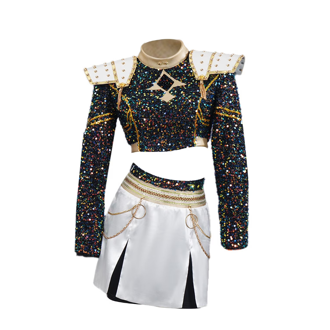 Kids Costume Dress Stage Performance Outfit Set