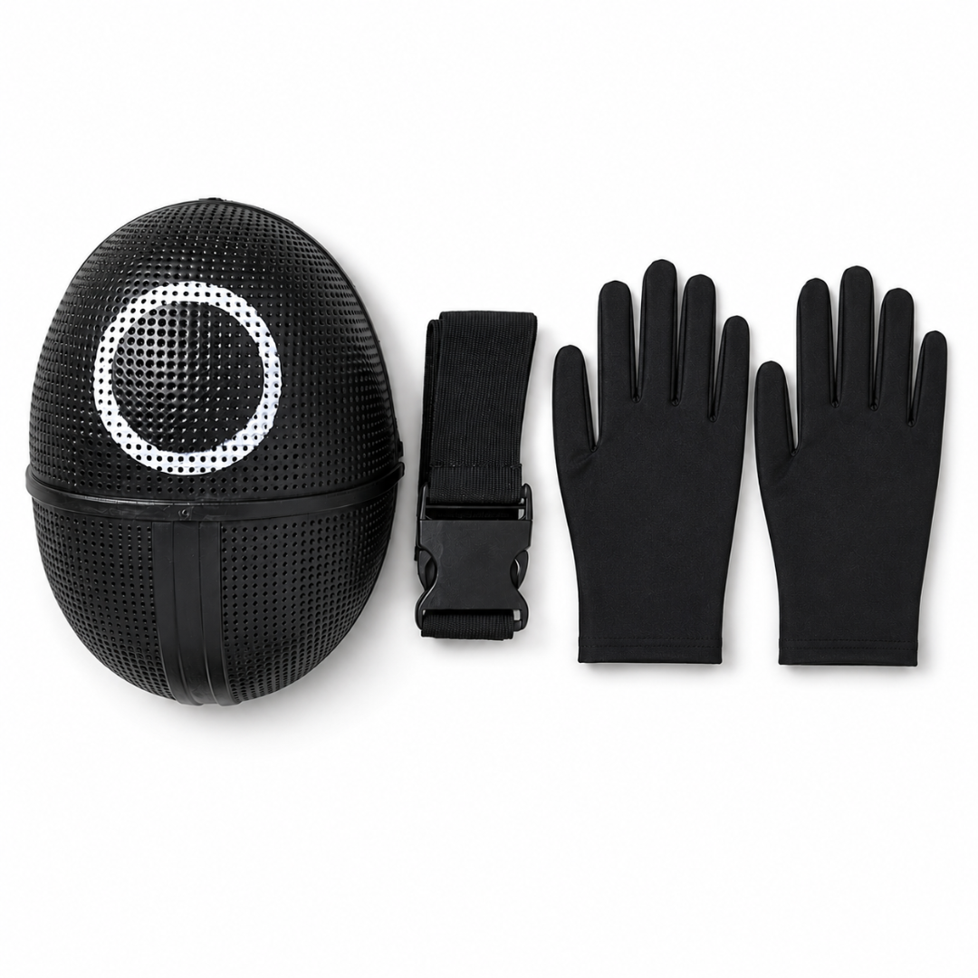 Kids Costume Hooded Guard Dress Up Set