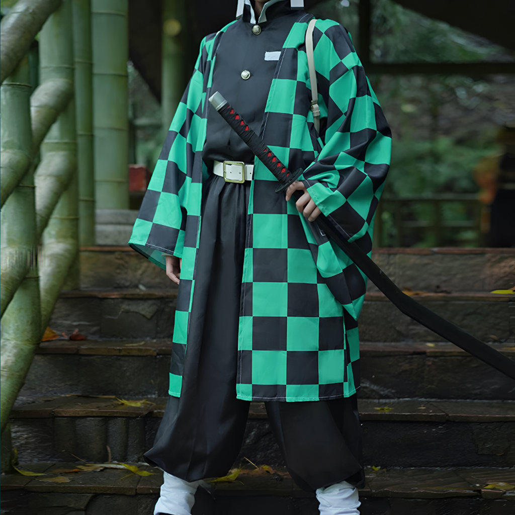 Costume Set Kimono Style Outfit Convention Party Wear