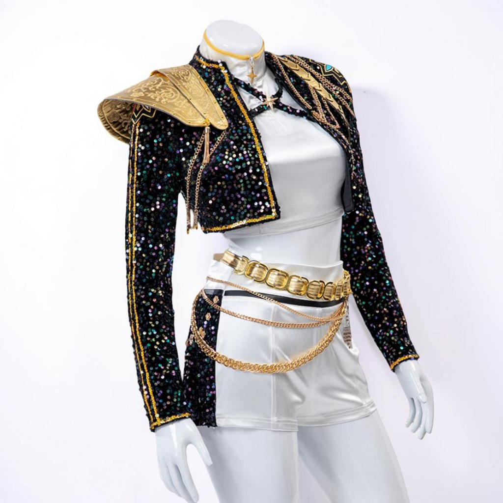 Kids Costume Set Stage Performance Dance Outfit