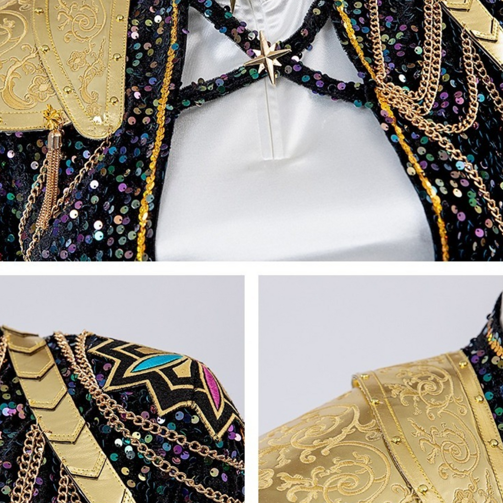 Kids Costume Set Stage Performance Dance Outfit