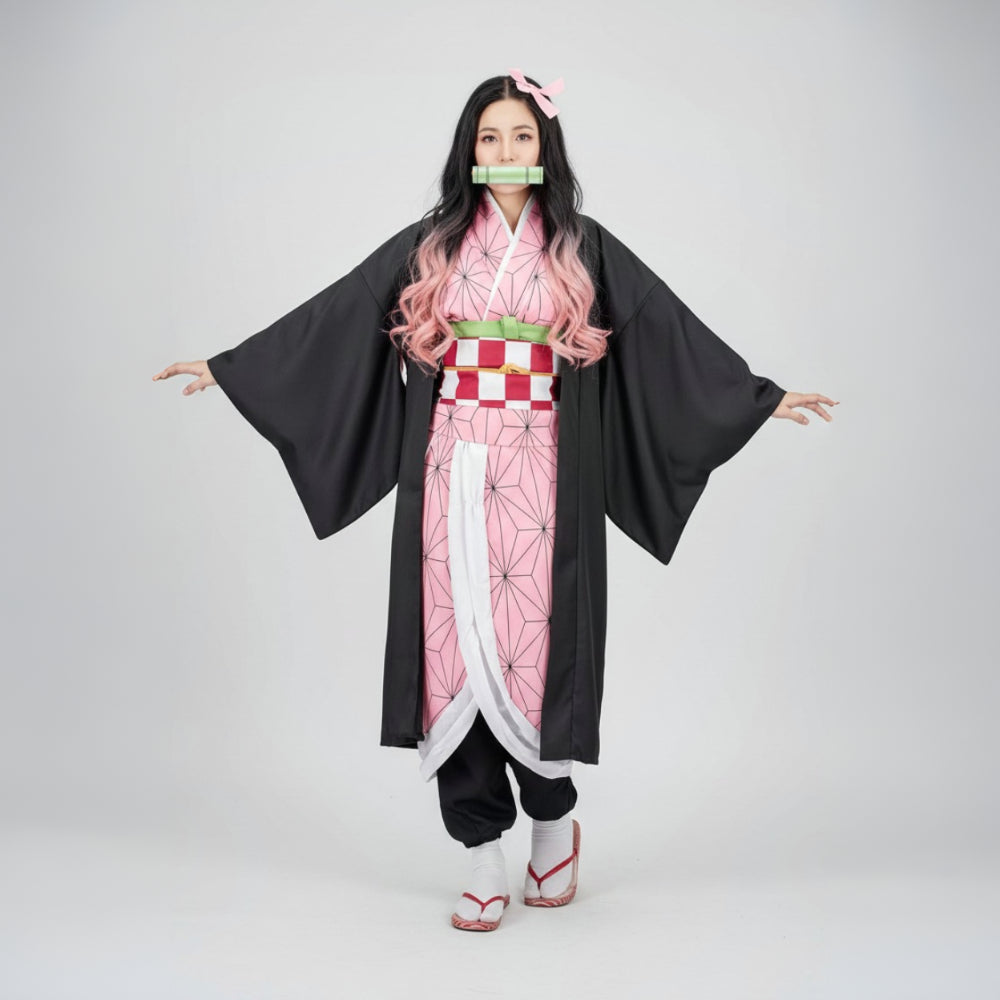 Adult Costume Kimono Outfit Party Role Play Set