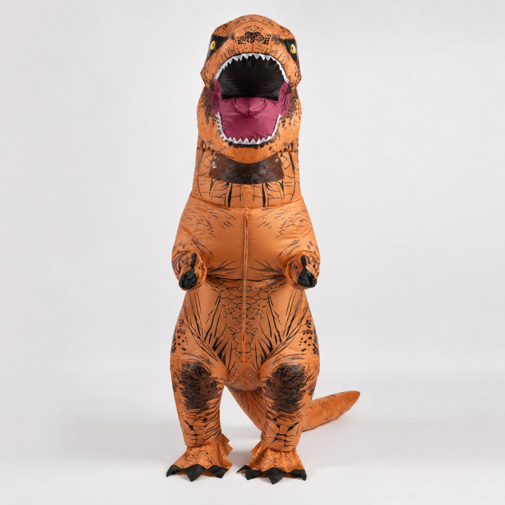 Adult Costume Inflatable Dinosaur Party Jumpsuit Fan
