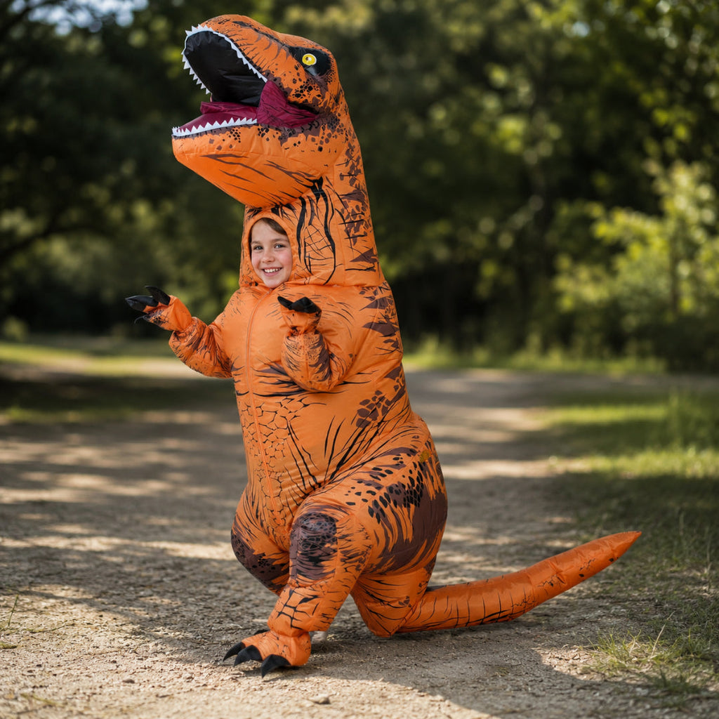 Kids Costume Inflatable Dinosaur Dress Up Party Outfit