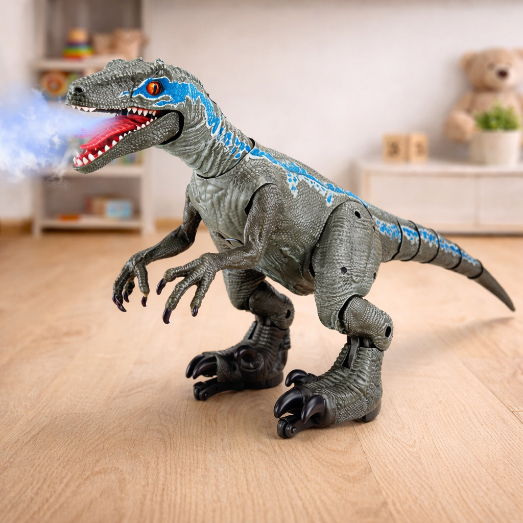 Dinosaur Toy Remote Control Walking Roaring Kids Toy