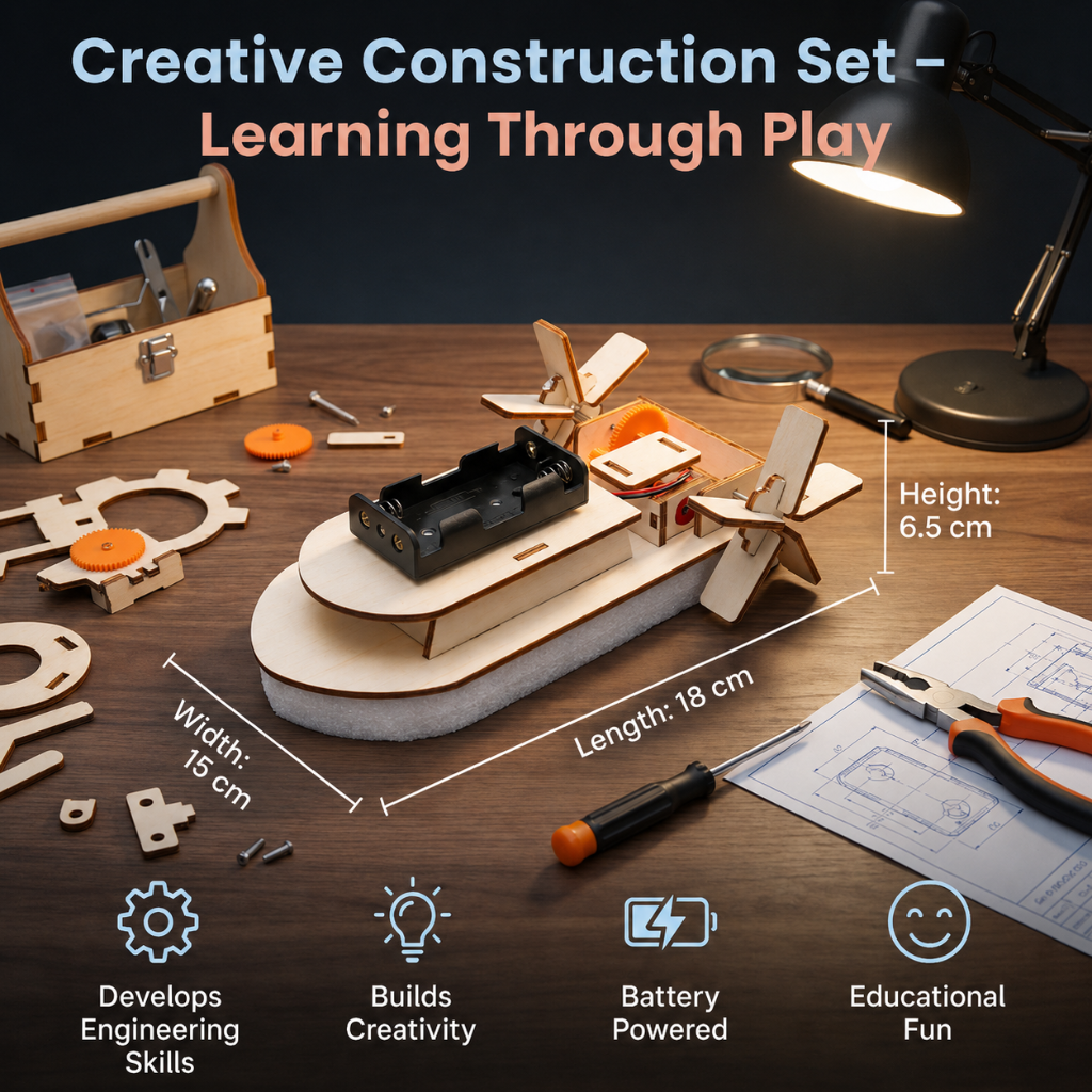 STEM Toy Educational Construction Kit Airplane Model