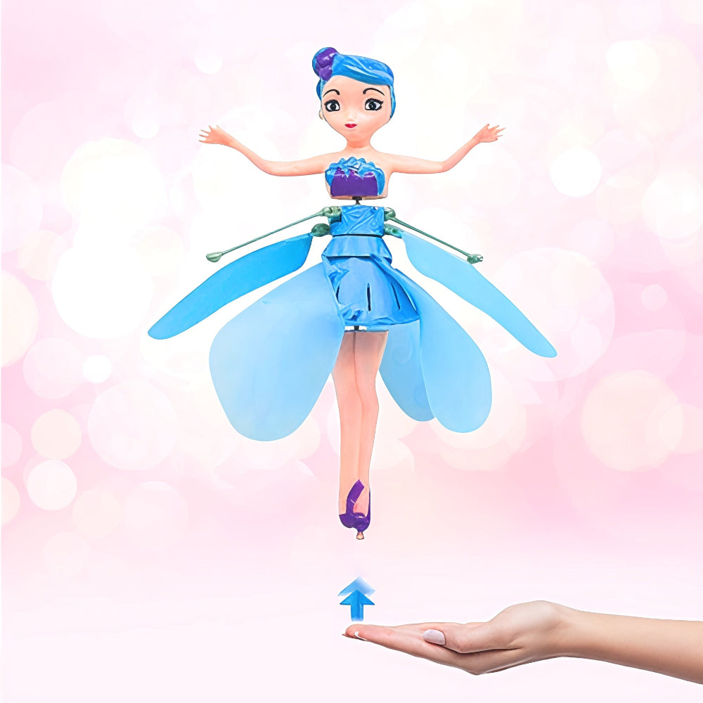 Flying Toy Fairy Princess LED Hand Sensor Doll