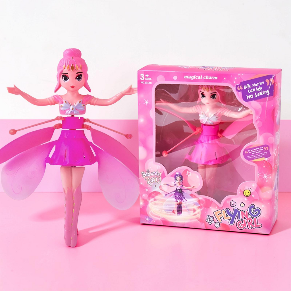 Flying Toy Rechargeable Sensor LED Fairy Doll