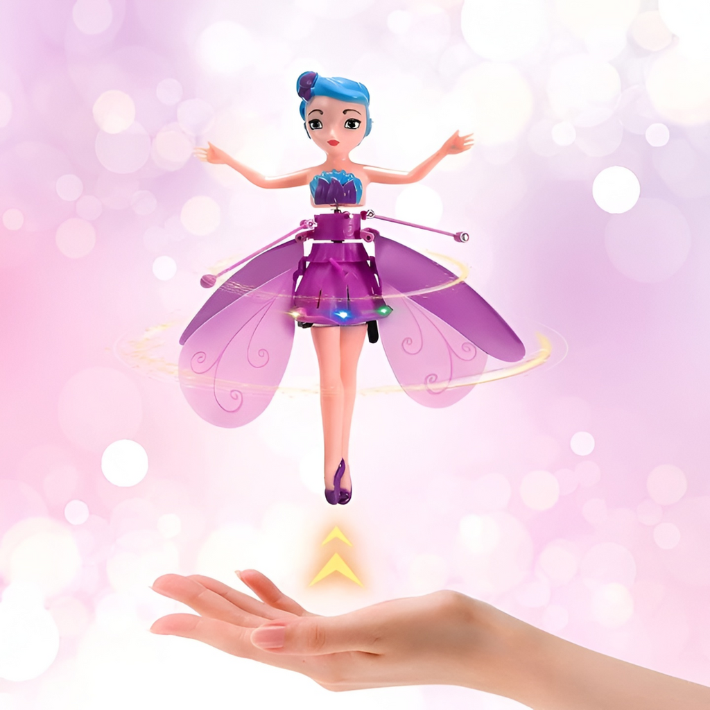 Flying Toy Rechargeable Sensor LED Fairy Doll