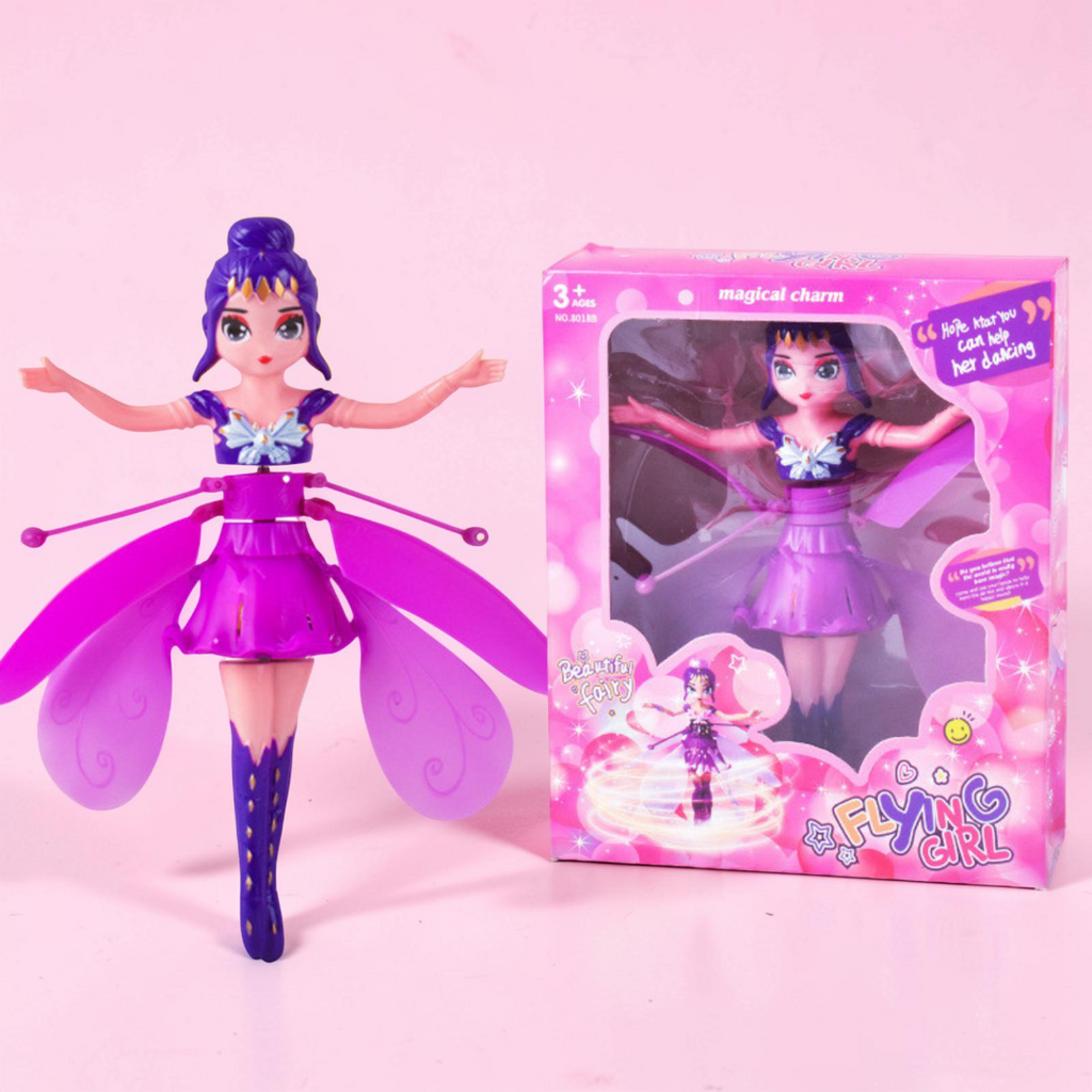Flying Toy Rechargeable Sensor LED Fairy Doll