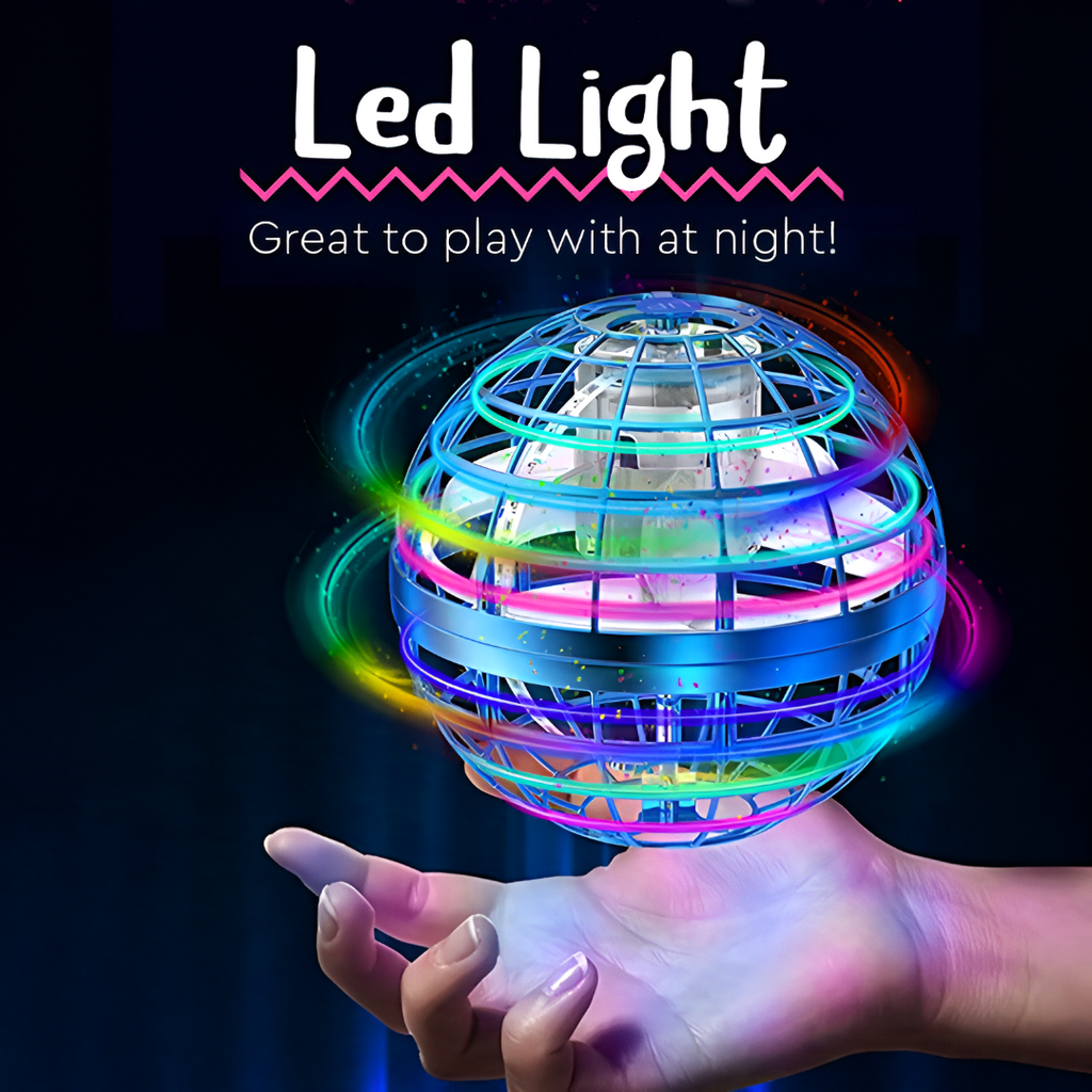 Flying Orb Toy LED Hand Controlled Hover Ball