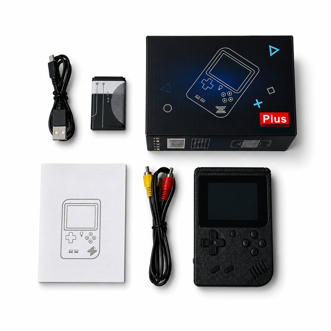 Handheld Game Console Retro Portable TV Connection Toy