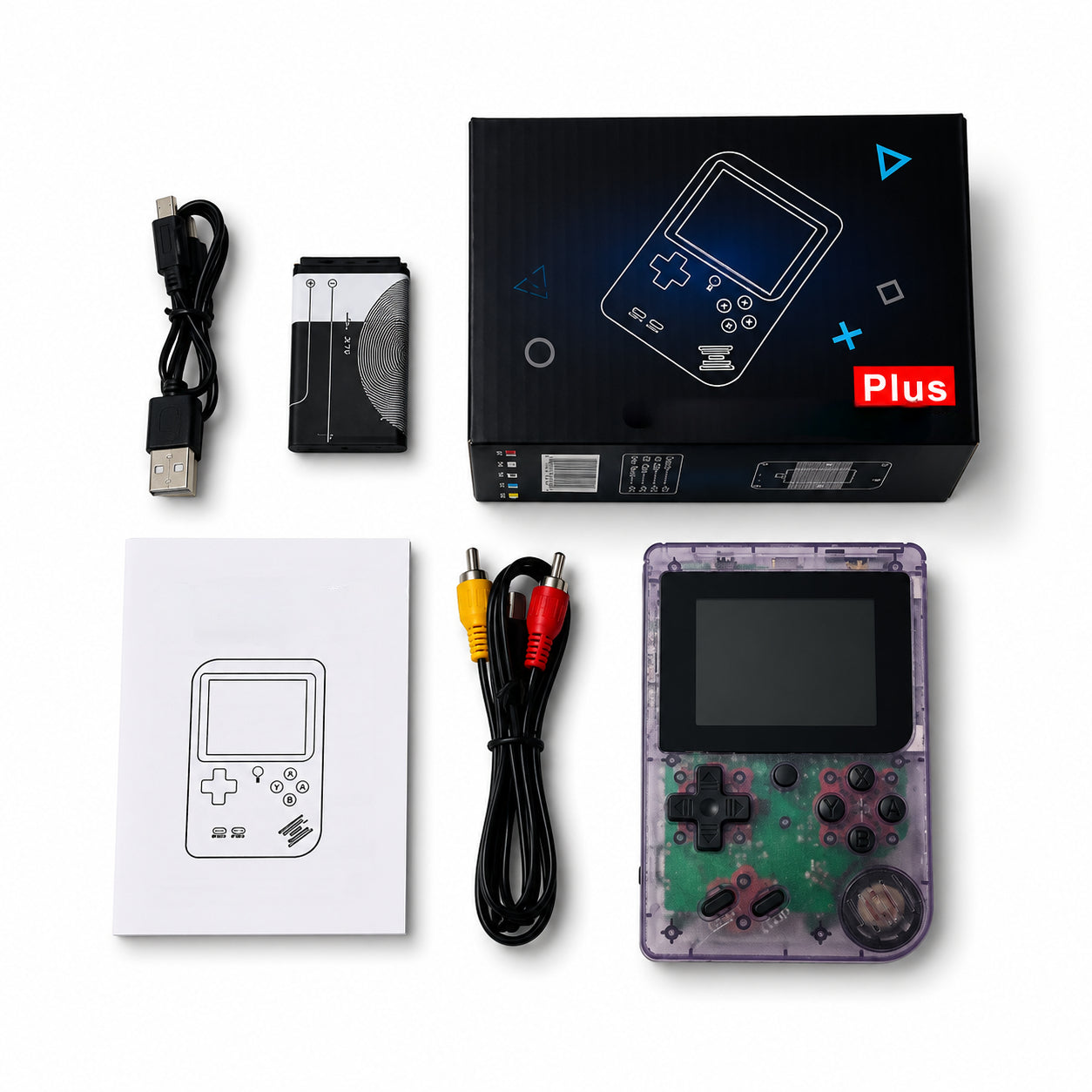 Handheld Game Console Retro Portable TV Connection Toy