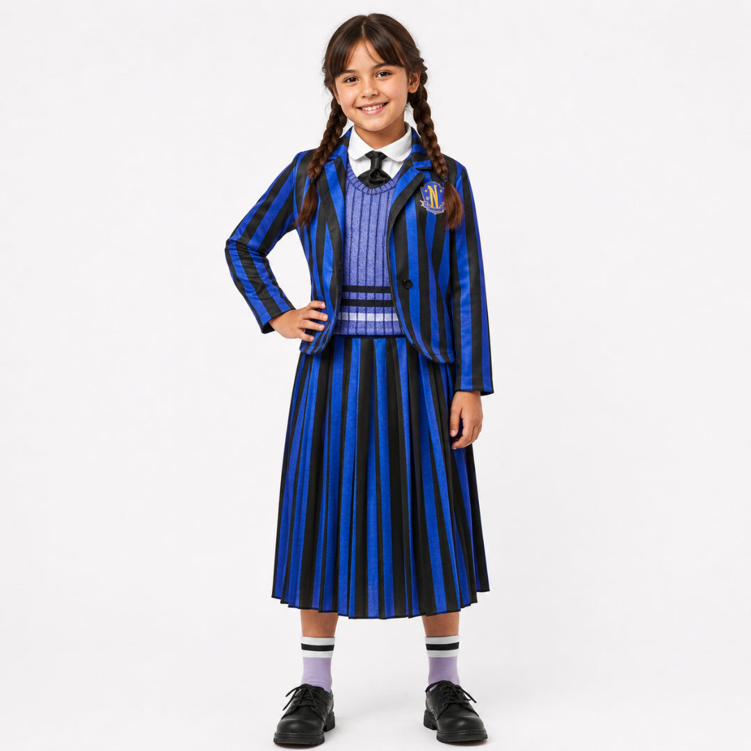 Halloween Costumes School Uniform Dress Up Outfit