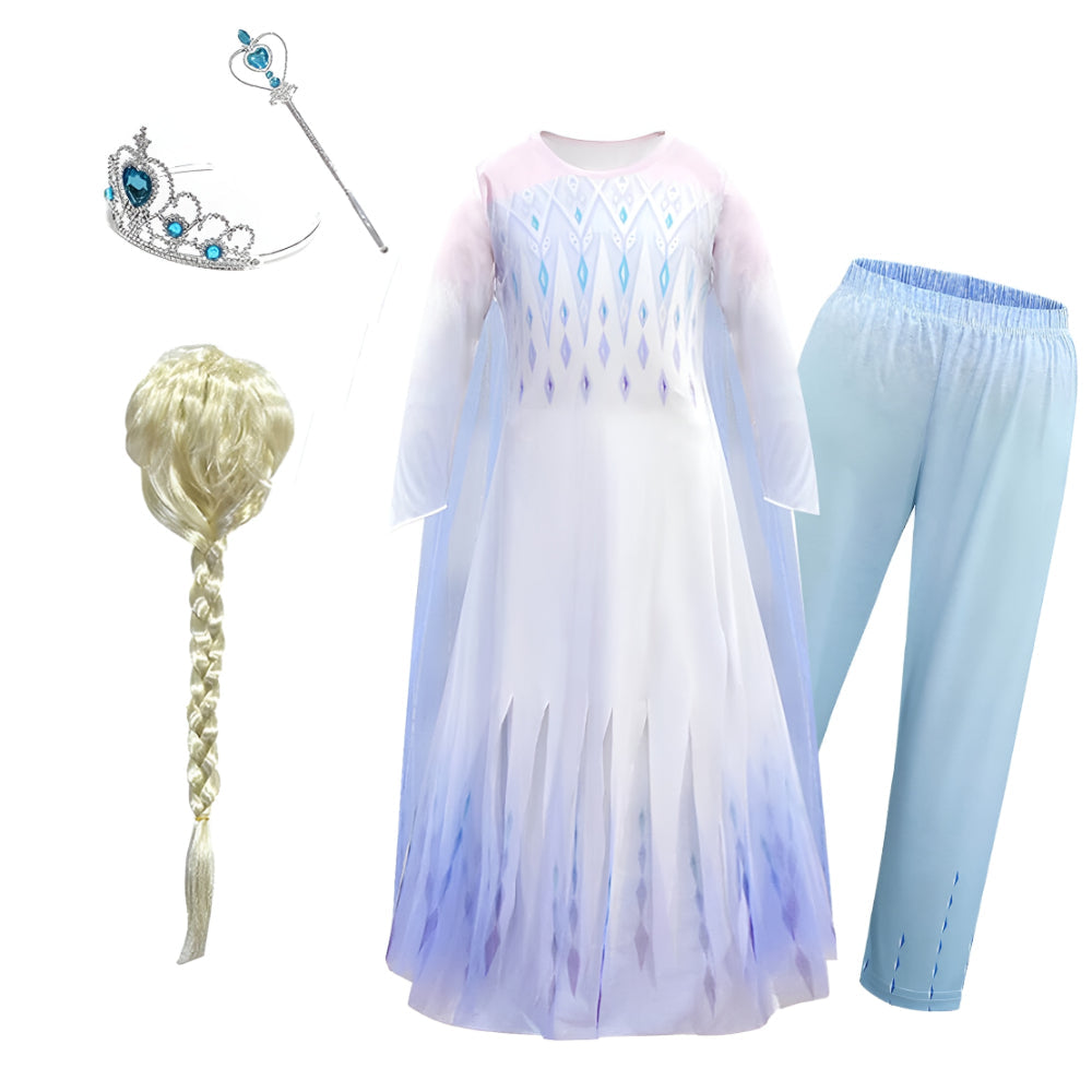 Girls Princess Dress Costume Party Dress Up Set