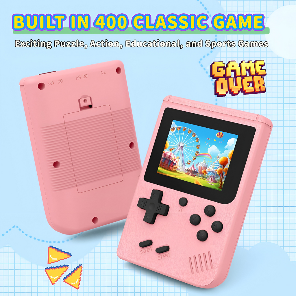 Handheld Game Console Retro Portable Built In Games
