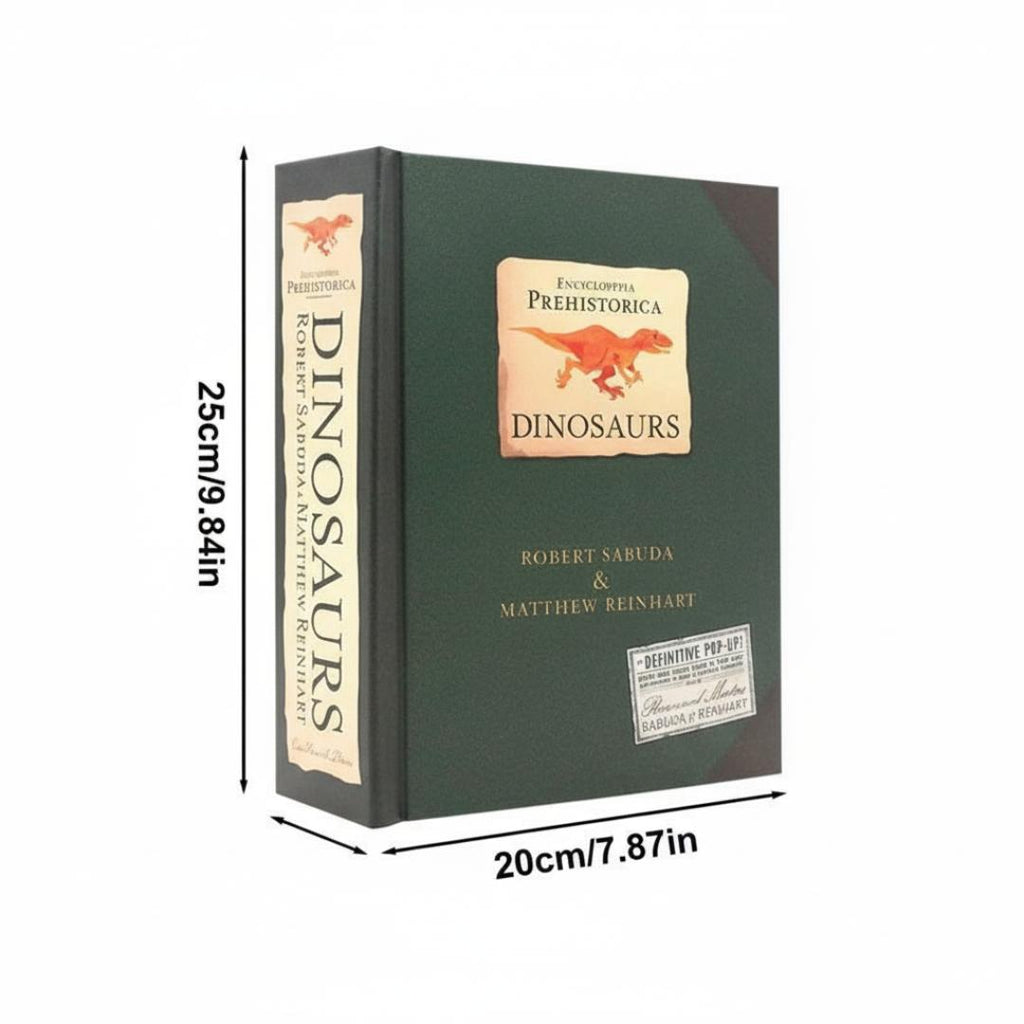 Pop Up Book Dinosaur 3D Interactive Storybook Kids