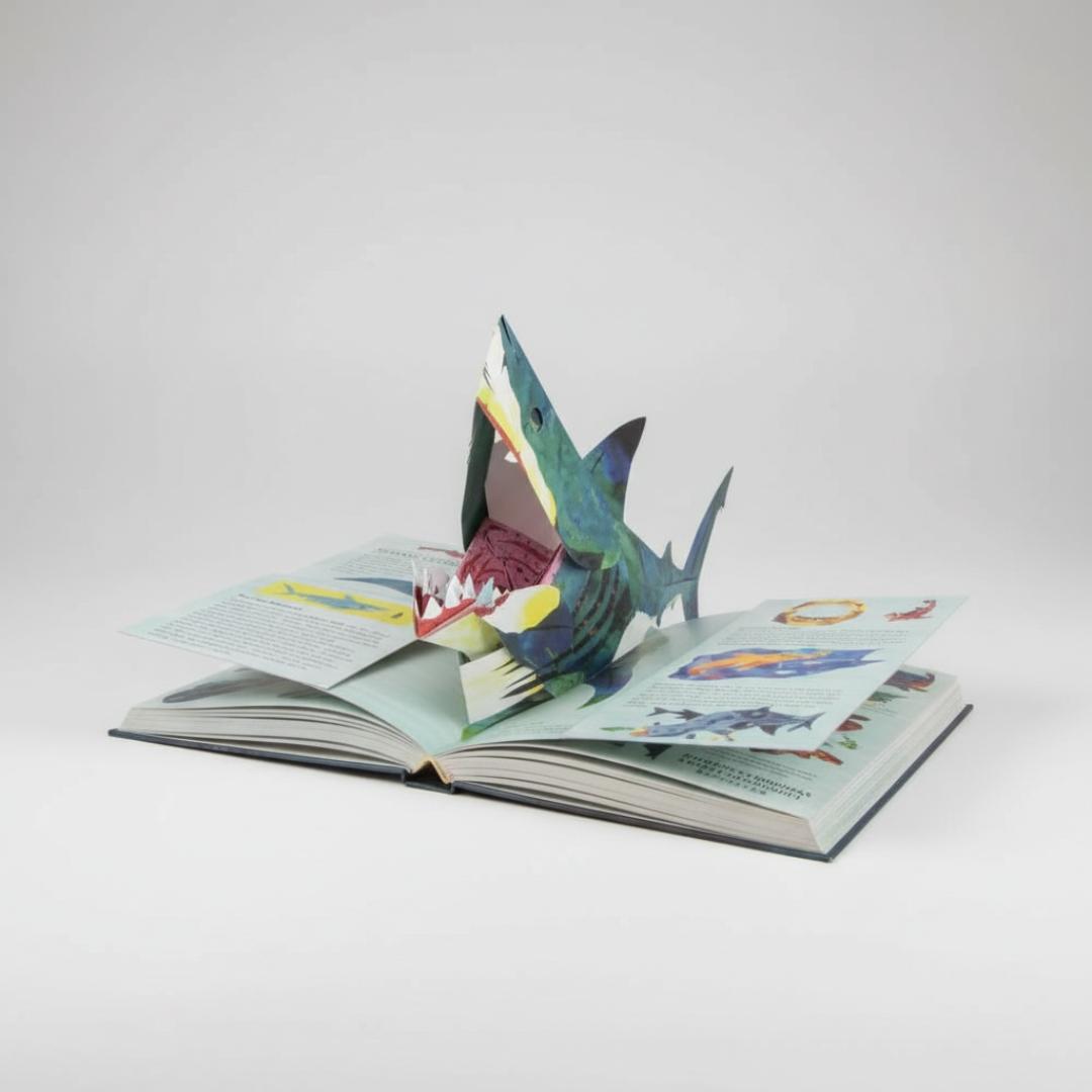 Pop Up Book Dinosaur 3D Interactive Storybook Kids