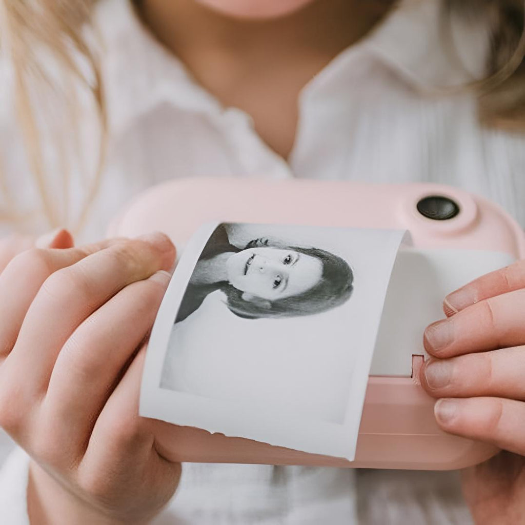 Kids Camera Instant Print Digital Photo Toy Paper Refills