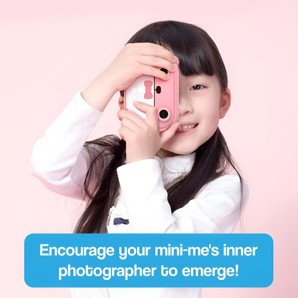 Kids Camera Instant Print Digital Photo Toy Paper Refills