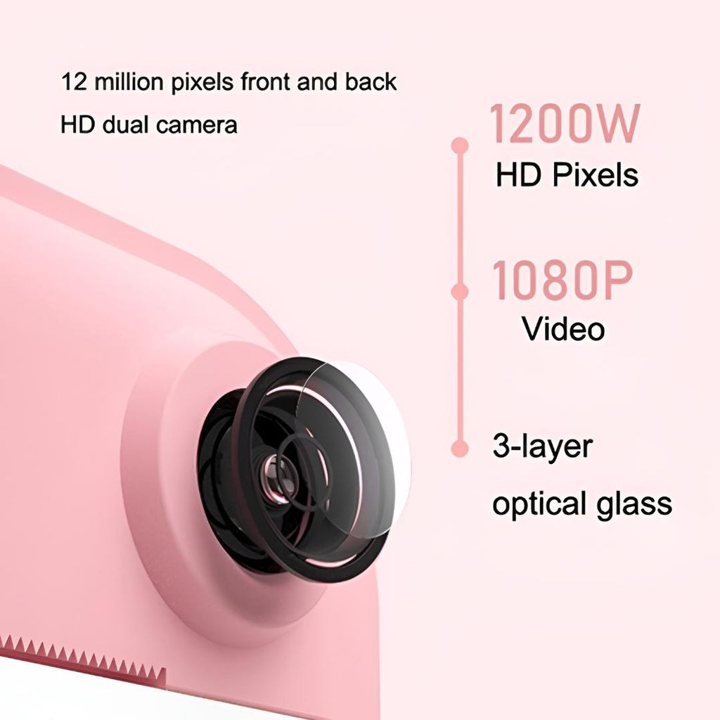 Kids Camera Instant Print Digital Photo Toy Paper Refills