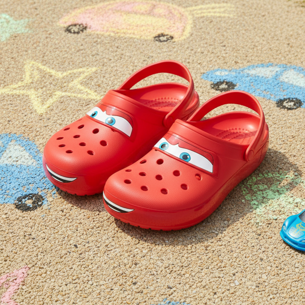 Kids Clogs Cartoon Slip Resistant Garden Sandals