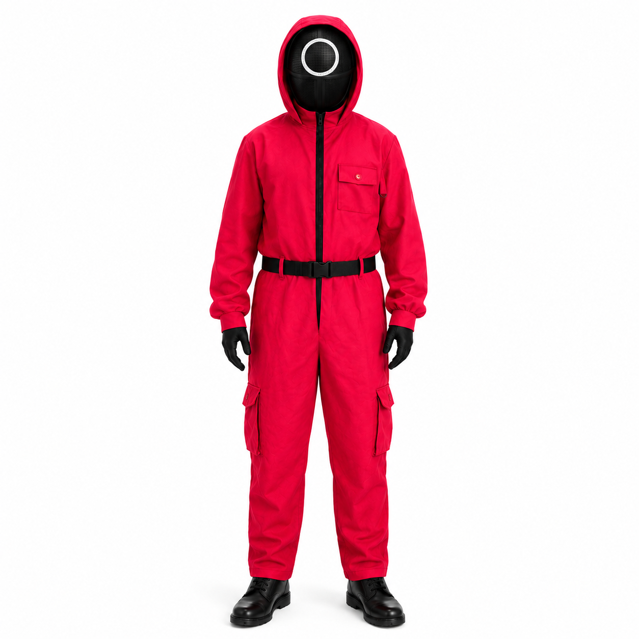 Kids Costume Role Play Jumpsuit Mask Set