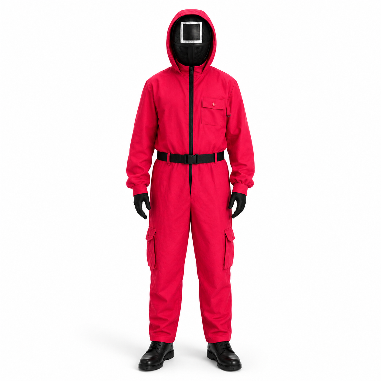 Kids Costume Role Play Jumpsuit Mask Set