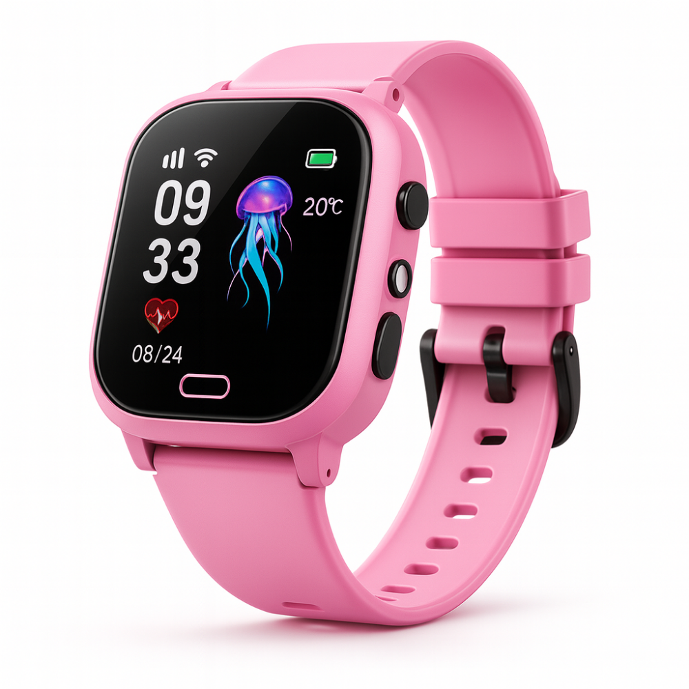 Kids Smartwatch GPS Waterproof Video Call Safety Watch