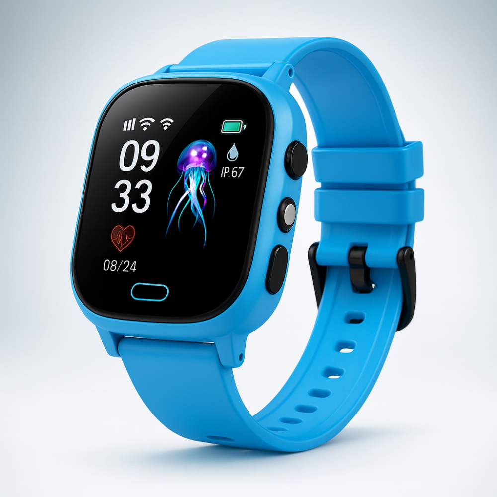 Kids Smartwatch GPS Waterproof Video Call Safety Watch